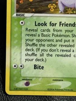 Nidoran 70/112 - Reverse Holo - Vintage Pokemon TCG: EX FireRed & LeafGreen - LP - Image 5