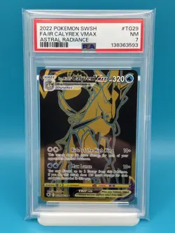 PSA 7 - 2022 POKEMON SWORD & SHIELD ASTRAL RADIANCE TG29 CALYREX VMAX - Image 1