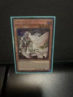 Fallen of the White Dragon BPRO-EN024 Secret Rare 1st Burst Protocol Yugioh - Image 1
