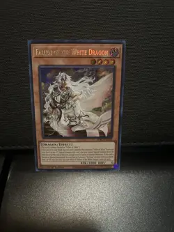 Fallen of the White Dragon BPRO-EN024 Secret Rare 1st Burst Protocol Yugioh - Image 2