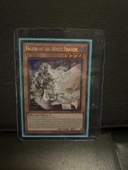 Fallen of the White Dragon BPRO-EN024 Secret Rare 1st Burst Protocol Yugioh - Image 4