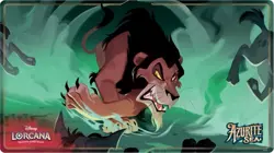 Disney Lorcana Azurite Sea Scar Set Championship Runner Up Playmat - Image 1