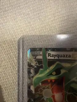 Pokemon Rayquaza EX Ultra Rare Holo Card 75/108 Roaring Skies - Image 4