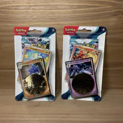 Pokemon TCG Blister Pack Set Paradox Rift Glimmora Ceruledge 2023 Cards - Image 1