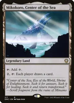 Mikokoro, Center of the Sea - CMR: Dominaria United - NM MTG - Image 1
