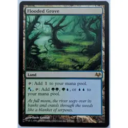 Flooded Grove, Eventide (EVE) #177 LP MTG - Image 1