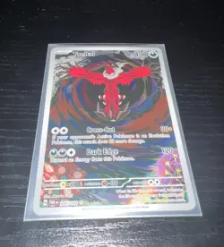 Pokemon TCG Yveltal Card 205/182 IR Sv04: Paradox Rift 2023 - Image 1