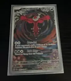 Pokemon TCG Yveltal Card 205/182 IR Sv04: Paradox Rift 2023 - Image 2