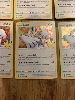 Pokemon TCG Lugia Celebrations Holo Rare Card 022/025 25th Anniversary - Image 2