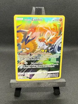 2019 Pokemon SWSH Black Star Galarian Zapdos SWSH283 NM Rare - Image 1