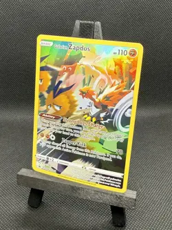 2019 Pokemon SWSH Black Star Galarian Zapdos SWSH283 NM Rare - Image 2