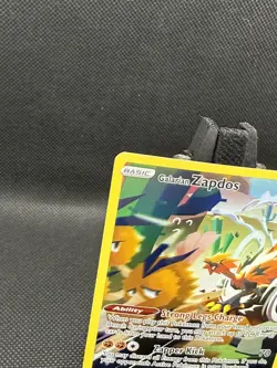 2019 Pokemon SWSH Black Star Galarian Zapdos SWSH283 NM Rare - Image 4