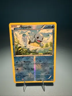 Slightly Played, English - 1 x Pokemon Squirtle - 14/101 - Common - Reverse Holo - Image 1