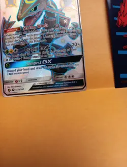 Rayquaza GX 177A/168 Alternate Art Holo NM Fast Shipping Rare 2019 Pokemon Card - Image 4