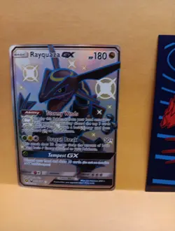 Rayquaza GX 177A/168 Alternate Art Holo NM Fast Shipping Rare 2019 Pokemon Card - Image 5