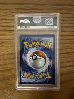 2017 POKEMON SUN & MOON SHINING LEGENDS SECRET #78 MEWTWO GX PSA 7 - Image 2