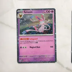 Pokemon Sylveon 040/131 Cosmos Holo Prismatic Evolutions Costco Exclusive MINT - Image 1
