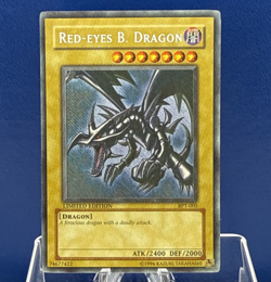 Yugioh Red-Eyes Black Dragon BPT-005 Secret Rare Limited Ed. NM *Read* - Image 1