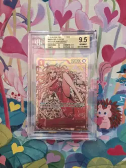 2024 One Piece Nami 1st Anniversary Chinese Set Serial Numbered BGS 9.5 Gem Mint - Image 1