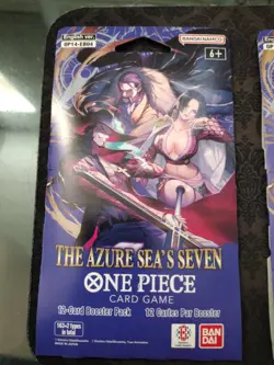 (2) PACKS ! One Piece OP14 EB04 The Azure Sea's Seven Sleeved Booster Lot Of 2 - Image 2