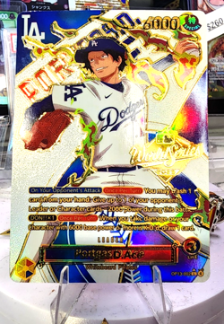 ONE piece Portgas Ace World series Tribute card to Luffy Dodgers Card unofficial - Image 1