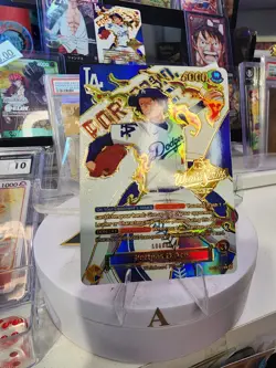 ONE piece Portgas Ace World series Tribute card to Luffy Dodgers Card unofficial - Image 2