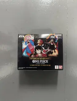 One Piece TCG OP-09 Emperors in the New World Booster Box - Unsealed by Bandai - Image 1