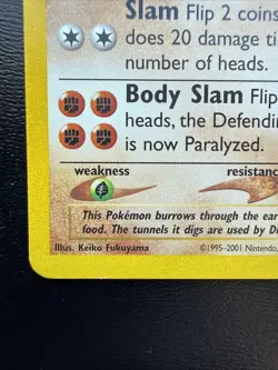 FREE SHIPPING Pokemon TCG Onix Card Southern Islands, Regular 3/18 Vintage - Image 5