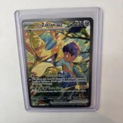 Pokemon TCG Hop's Zacian EX Card 186/159 Journey Together Sir - Image 1