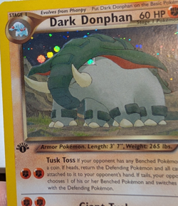Pokemon Card Dark Donphan 3/105 Neo Destiny 1st Edition - Image 3