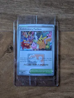 Pokemon Celebratory Fanfare 2025 (Ace Trainer) Card - NEW & SEALED - Image 1