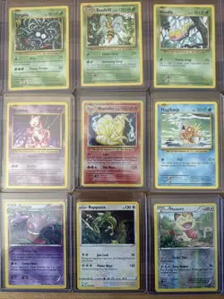 Pokemon Card Lot NM Condition Pikachu Raquaza Gengar Gyarados and More See Pics - Image 1