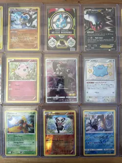 Pokemon Card Lot NM Condition Pikachu Raquaza Gengar Gyarados and More See Pics - Image 3