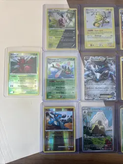 Pokemon Card Lot NM Condition Pikachu Raquaza Gengar Gyarados and More See Pics - Image 4
