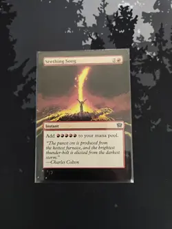 Seething Song 9th Edition Hand Painted Altered Art - Image 1