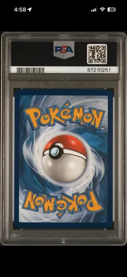 2024 Pokemon Paldean Fates PAF EN 133 Voltorb Shiny Rare - PSA 8 - Image 2