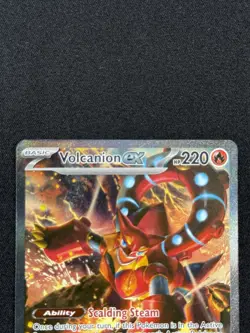 Volcanion ex 182/159 NM Journey Together Pokemon Special Illustration Rare SIR - Image 2