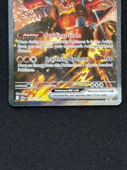 Volcanion ex 182/159 NM Journey Together Pokemon Special Illustration Rare SIR - Image 3