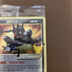 Greninja Gold Star SWSH144 Black Star Promo Celebrations ETB Sealed Mint - Image 5