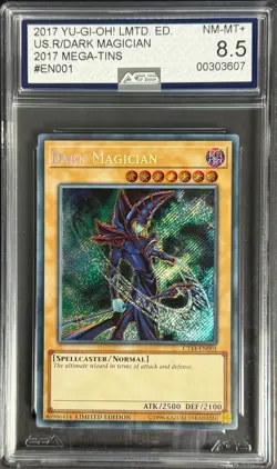 2017 Yu-Gi-Oh! LMTD. ED. US.R/Dark Magician 2017 Mega-Tins AGS 8.5 - Image 1