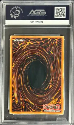 2023 Yu-Gi-Oh! 25th Anniv. Blue-Eyes White Dragon Legend of Blue Eyes AGS 8.5 - Image 2