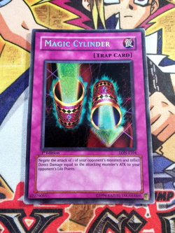 Magic Cylinder lon-e104 1st Edition (MP) Secret Rare Yu-Gi-Oh! - Image 1