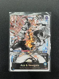 Ace & Newgate ST22-001 Parallel - One Piece TCG ST-22 - Image 1