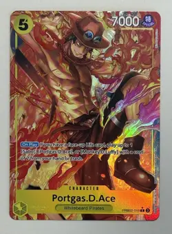 One Piece - Portgas.D.Ace Alt Art PRB02-018 The Best Vol.2 English - Image 1