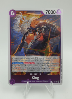 King EB04-031 R Foil The Azure Sea's Seven One Piece English TCG - Image 2