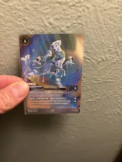 Disney Lorcana TCG Perdita Determined Mother ENCHANTED (reign of jafar) - Image 2