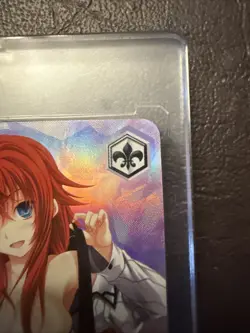 Signed Weiss Schwarz Devilish Smile DxD Rias Gremory Fdd/W65-052FBR FBR Japanese - Image 4