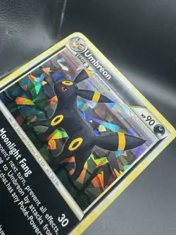 Pokemon Umbreon Holo Card 10/90 Undaunted Cracked Ice Holo Rare LP/NM - Image 4