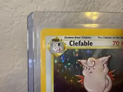 Pokemon TCG Clefable Holo Unlimited Rare Card Jungle Base Set 1/64 - Image 3