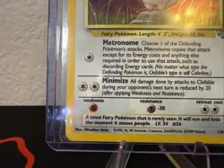 Pokemon TCG Clefable Holo Unlimited Rare Card Jungle Base Set 1/64 - Image 5